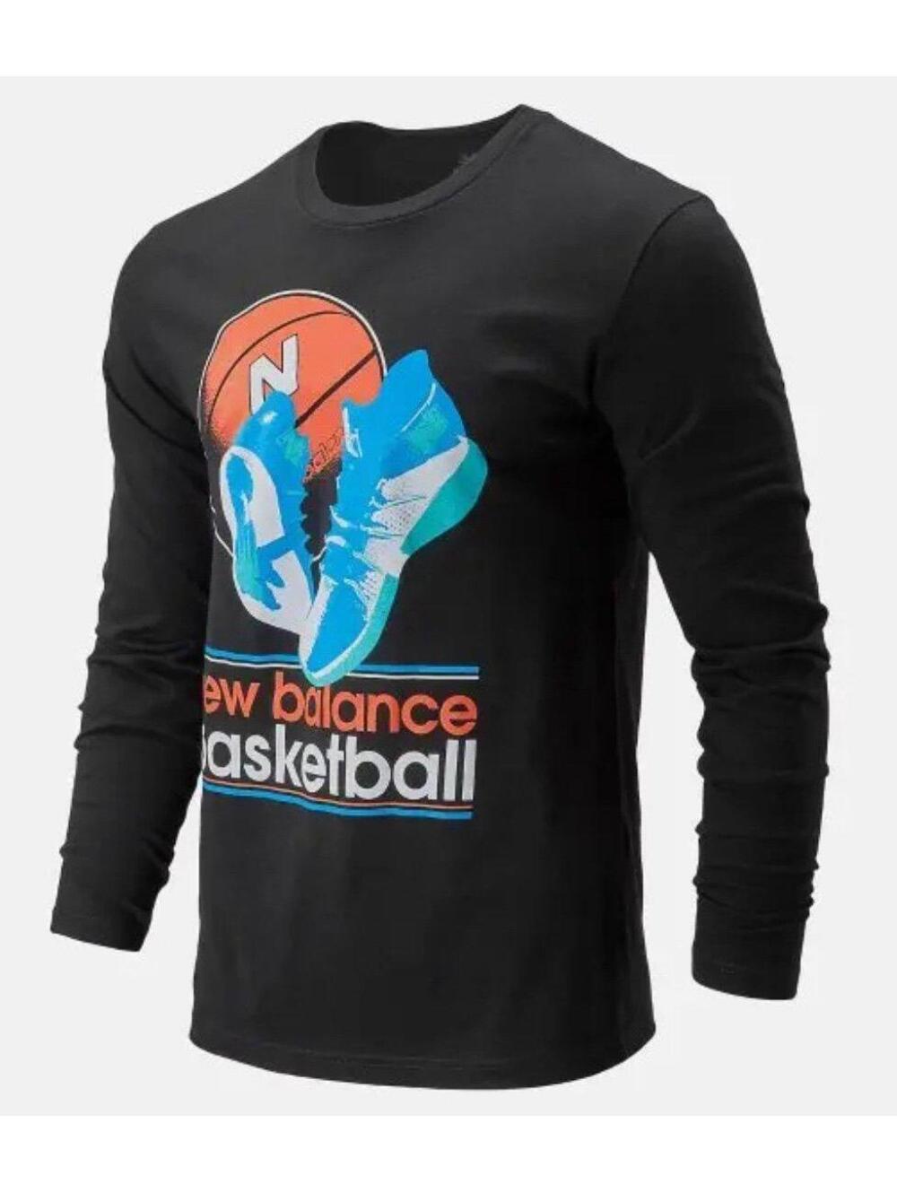 New Balance Basketball long sleeve tee graphic tshirt Medium